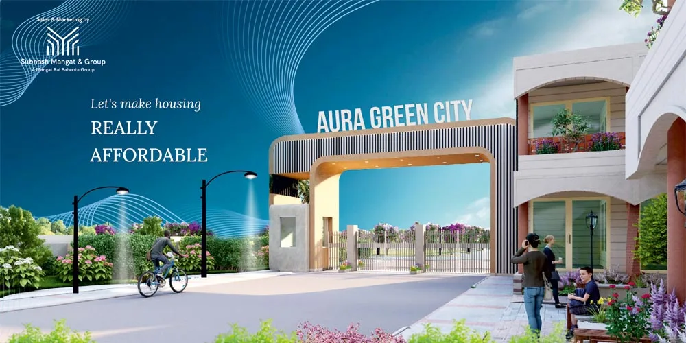 Aura Green City Dera Bassi Location